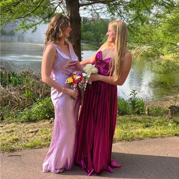 Sherri Hill | Dresses | Elegant Pinkpurple Sherri Hill Metallic Pleated Dress | Poshmark Sherri Hill | Dresses | Elegant Pinkpurple Sherri Hill Metallic Pleated Dress | Poshmark